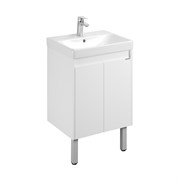 AQUATON Тумба под раковину Сканди 55 Doors универсальная, белый (1A278801SD010) 1A278801SD010