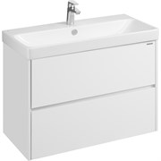 AQUATON Тумба под раковину Сканди 90 882x579x427 Белая (1A251901SD010) 1A251901SD010
