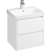 AQUATON Тумба под раковину Сканди 55 532x510x427 подвесная, белая (1A251701SD010) 1A251701SD010