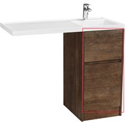 AQUATON Фасад для тумбы Лондри 40 Дуб Кантри (1A274901LHDY0) 1A274901LHDY0