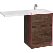 AQUATON Фасад для тумбы Лондри 60 Дуб Кантри (1A274801LHDY0) 1A274801LHDY0