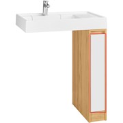 AQUATON Фасад для тумбы Лондри 20 белый (1A275001LH010) 1A275001LH010