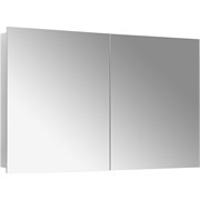 AQUATON Зеркальный шкаф Лондри 120 Белый глянцевый (1A267402LH010) 1A267402LH010