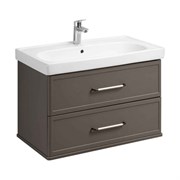 AQUATON Тумба под раковину Нео Классика 85 2 ящика, мускат (1A286301NCR30) 1A286301NCR30