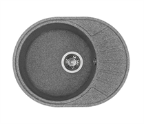 AQUATON Кухонная мойка Чезана, серая (1A711232CS230) 1A711232CS230