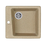 AQUATON Кухонная мойка Парма 510х470х175мм, песочная (1A713032PM220) 1A713032PM220