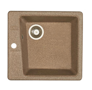 AQUATON Кухонная мойка Парма 510х470х175мм, цвет терракотовый (1A713032PM270) 1A713032PM270