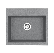 AQUATON Кухонная мойка Делия 60, серая (1A715232LD230) 1A715232LD230
