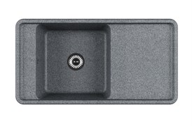 AQUATON Мойка для кухни Беллис 97, цвет серый (1A725132BS230) 1A725132BS230