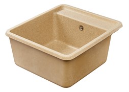 AQUATON Мойка для кухни Беллис 57 песочный (1A724932BS220) 1A724932BS220