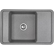 AQUATON Кухонная мойка Беллис 78, цвет серый (1A725032BS230) 1A725032BS230