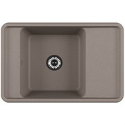 AQUATON Кухонная мойка Беллис 78, цвет серый шелк (1A725032BS250) 1A725032BS250