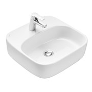AQUATON Раковина наклалная Одри 420х420х130 фарфор, белый (1WH501709) 1WH501709