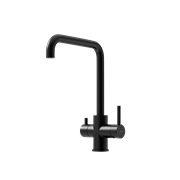 SANCOS Смеситель для кухни Vela с возможностью подключения фильтра для воды, цвет черный матовый, арт. SC4013MB SC4013MB