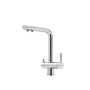 SANCOS Смеситель для кухни Foster с возможностью подключения фильтра для воды, цвет брашированный никель, арт. SC4014BN SC4014BN