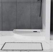VINCEA Поддон для душа акриловый четверть круга размер 80x90 см, цвет Белый VST-5AQ-8080