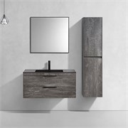 VINCEA База под раковину Chiara 2D 1000 подвесная, 2 выкатных ящика soft-close, G.Stone VMC-2C2100GS