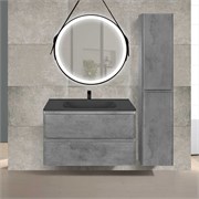 VINCEA База под раковину Vico 800 подвесная, 2 выкатных ящика soft close, Beton VMC-2V800BT