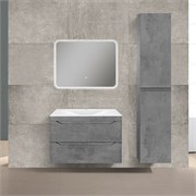 VINCEA База под раковину Fine 800 подвесная, 2 выкатных ящика soft close, Beton VMC-2F800BT