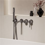 VINCEA Смеситель для ванны Villa VTFW-1VL1BN, встраиваемый, брашированный никель VTFW-1VL1BN