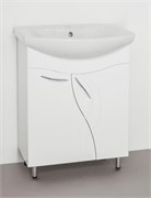 STYLE LINE Тумба с раковиной Амелия 65 под умывальник Балтика 65 ЛС-00000009