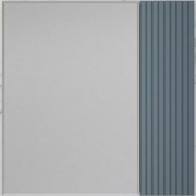 STYLE LINE Зеркальный шкаф «Стокгольм» 70 см графит софт ЛС-00002323