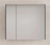 STYLE LINE Зеркальный шкаф "ЛИМА 80" эмаль, графит ЛС-00002345