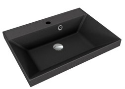 STYLE LINE Умывальник ASTI 600x450 кварц, антрацит СС-00002470