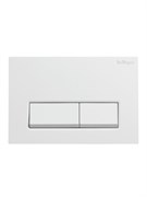 BELBAGNO Кнопка смыва BB-15R-BL, белый глянец BB-15R-BL