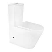 AZARIO Margo Унитаз-компакт 390х670х880 безободковый, слив Торнадо, с быстросъемным сиденьем микролифт (AZ-2125-UQ1) AZ-2125-UQ1