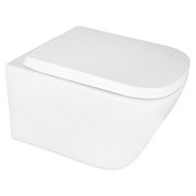 AZARIO Vesper Унитаз подвесной 360х510х365 безободковый, слив 