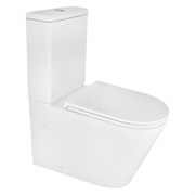 AZARIO Mizen Унитаз-компакт 360х660х800 напольный, безободковый, смыв 