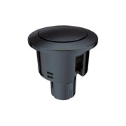 IDDIS Кнопка слива для арматуры, 1-ур 38 мм черный матовый (92038MB1AR) 92038MB1AR