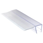 IDDIS Уплотнители для душевой кабины F-образные ПВХ, стекло 5-6 мм, 2 шт (965S6F01DZ) 965S6F01DZ