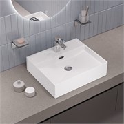 IDDIS Умывальник накладной/подвесной, белый глянцевый, Bild, , BILWS50i27 BILWS50i27