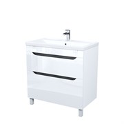 IDDIS Тумба с умывальником, напольная, 80 см, белый, Ray, , RAY80WFi95K RAY80WFi95K