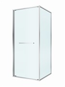 CEZARES Lux Душевой уголок квадратный двери раздвижные размер 80x80 см, цвет профиль - хром / стекло - прозрачное LUX-A-FS-1-80-C-CR