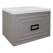 AZARIO Комплект Тумба ARMARIO 70/2 700х450х585 подвесная, с раковиной CLASSIK 70, кашемир (CS00096966) CS00096966