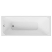 AZARIO Ванна акриловая BELLA 140*70 см, пристенная, прямоугольная, белый (AV.0020140) AV.0020140