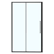 AZARIO Душевая дверь SHANGHAI 1400х1950 раздвижная, прозрачное стекло 6 мм, профиль черный матовый (AZ-Y43-140-MB-CL) AZ-Y43-140-MB-CL