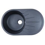 AZARIO Кухонная мойка Perla 730x450x190 искусственный мрамор, с 