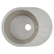 AZARIO Кухонная мойка Canto 570x440x190 искусственный мрамор, с 