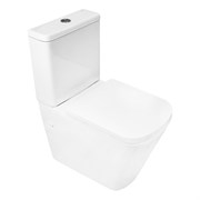 AZARIO Унитаз-компакт Terra 620х360х810 безободковый, система смыва 