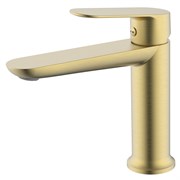 AZARIO Cмеситель для раковины Alanti керамический картридж, золото матовое (AZ-K1032MG) AZ-K1032MG