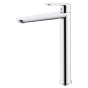 AZARIO Смеситель для раковины-чаши Alanti высокий, керамический картридж, хром (AZ-K9032) AZ-K9032