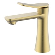 AZARIO Cмеситель для раковины Escaro керамический картридж, золото матовое (AZ-K1074MG) AZ-K1074MG