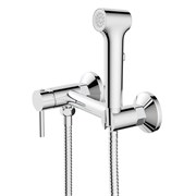 AZARIO Гигиенический душ Dies со смесителем, керамический картридж, шланг 150 см, хром (AZ-KFX04) AZ-KFX04