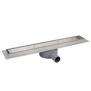 AZARIO Душевой лоток 750 мм, D40(50), решетка из нержавеющей стали 