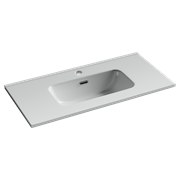 CERAMICA NOVA CN7026 Раковина мебельная накладная Compact 810x395x170, цвет белый CN7026