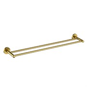 TIMO Полотенцедержатель двойной Saona золото шлифованное (13056/20) 13056/20